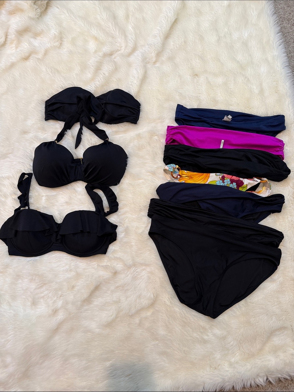 Lot of 7 Women’s JCrew, Victoria’s Secret Bikini Sets